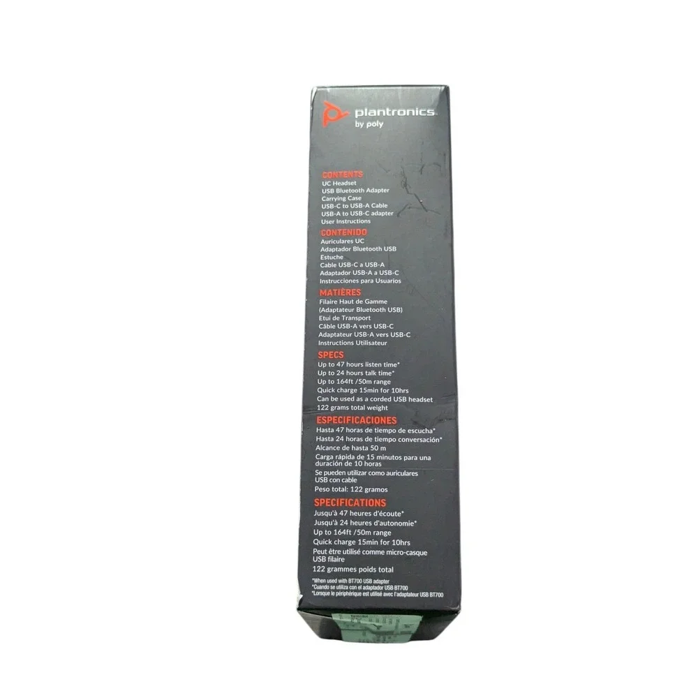 BbU Plantronics by POLY Voyager 4310 UC Single Ear Wireless Bluetooth Headset